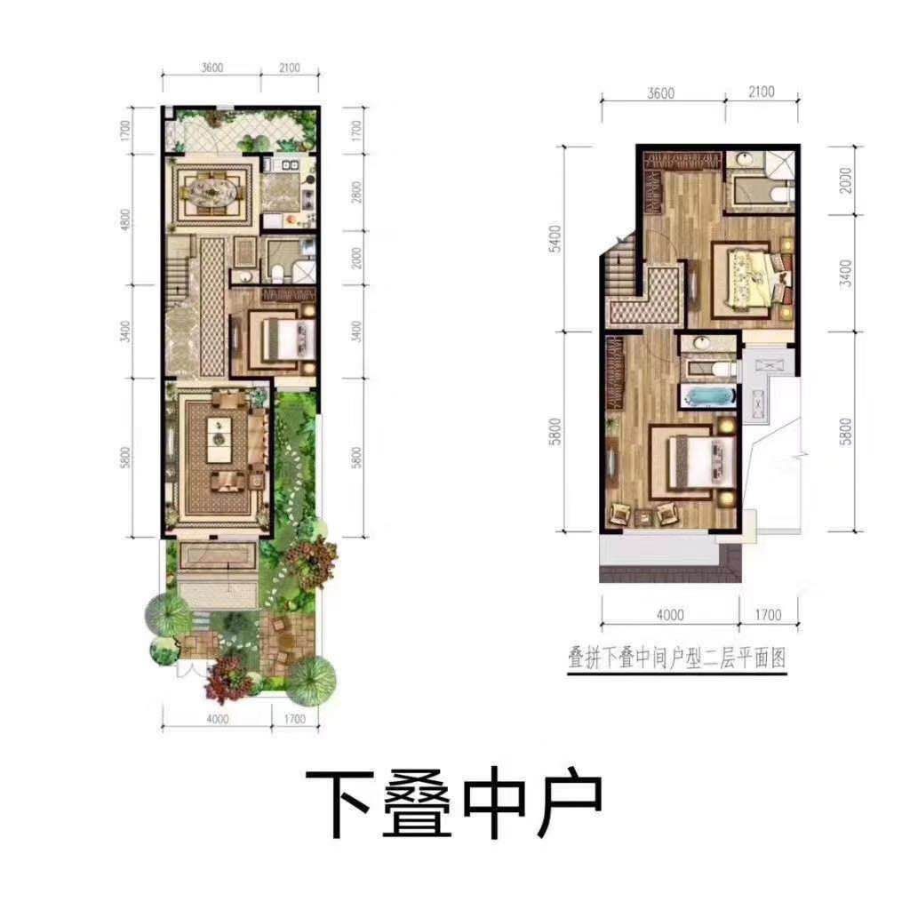 牛驼温泉孔雀城别墅3室2厅3卫1厨