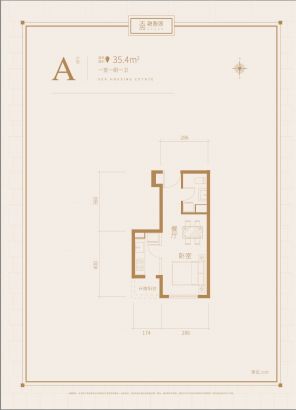 建面35.4