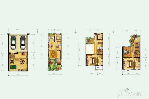 建面98M²