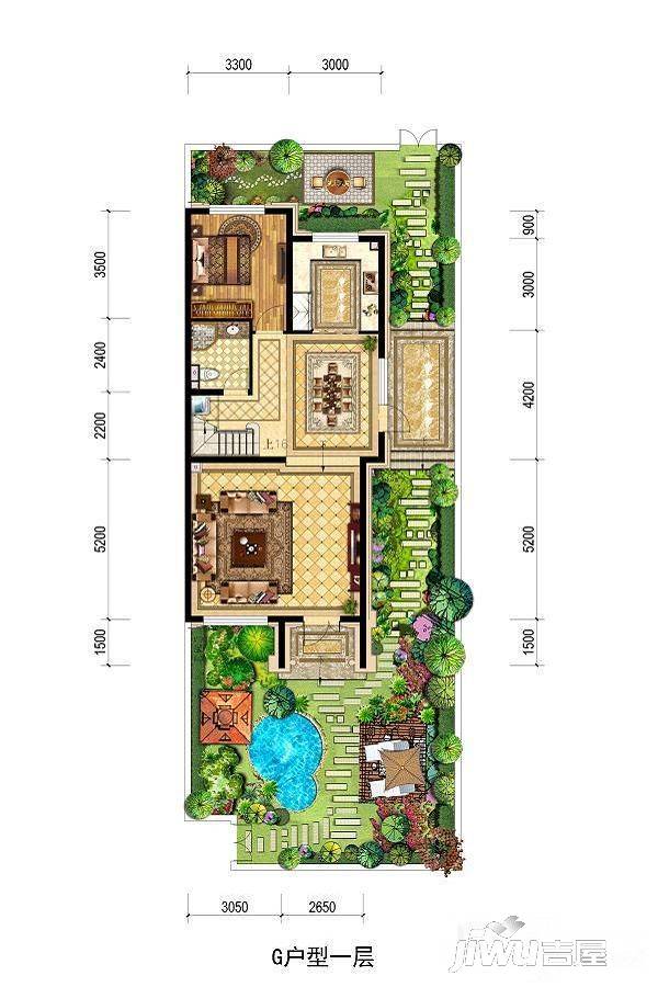 空港新都孔雀城3室1厅1卫1厨